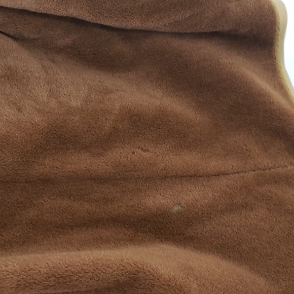 Vintage Pendleton beige tan wool pea coat with quilted liner size Xlarge - Picture 12 of 13